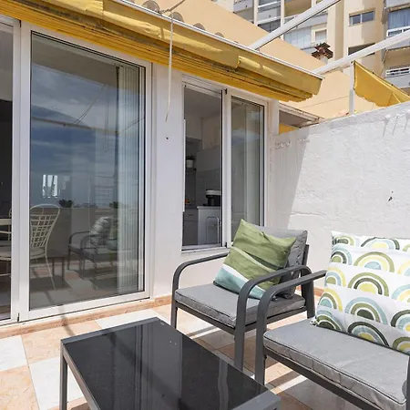 008 Plaza Ole Beachfront With Sea Views And Access * Benalmadena